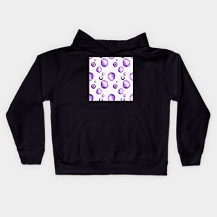 Purple drops Kids Hoodie